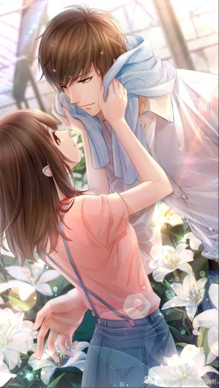 love couples Cute anime in